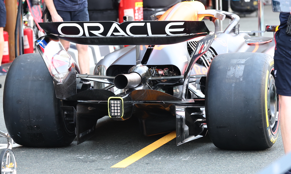 Rear section of Red Bull RB21 at F1 Saudi Arabia