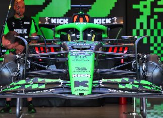 Sauber C45 at the 2025 F1 Spanish Grand Prix